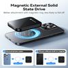 Yottamaster 2TB Magnetic External SSD, Up to 2000MB/s USB 3.2 Gen 2x2 Portable Solid State Drive, Supports 4K ProRes HDR Compatible with iPhone 17/16 Pro Max, Smartphone, Tablet, Laptop - PF20 view 3
