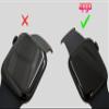 2X apgo HD HQ Flex Ultra-Clear Screen Protector for Garmin Forerunner 265, Hydrogel Film, Flexible, Soft TPU with Positioning Layer Easy Installation view 3