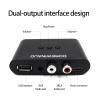 Bluetooth 5.3 Audio Receiver, Wireless Audio Receiver RCA Adapter for Stereo, USB Flash Drive/NFC One Key Connect/Car Speakers/Wireless Headphones Receiving Mode for Bluetooth Devices view 3