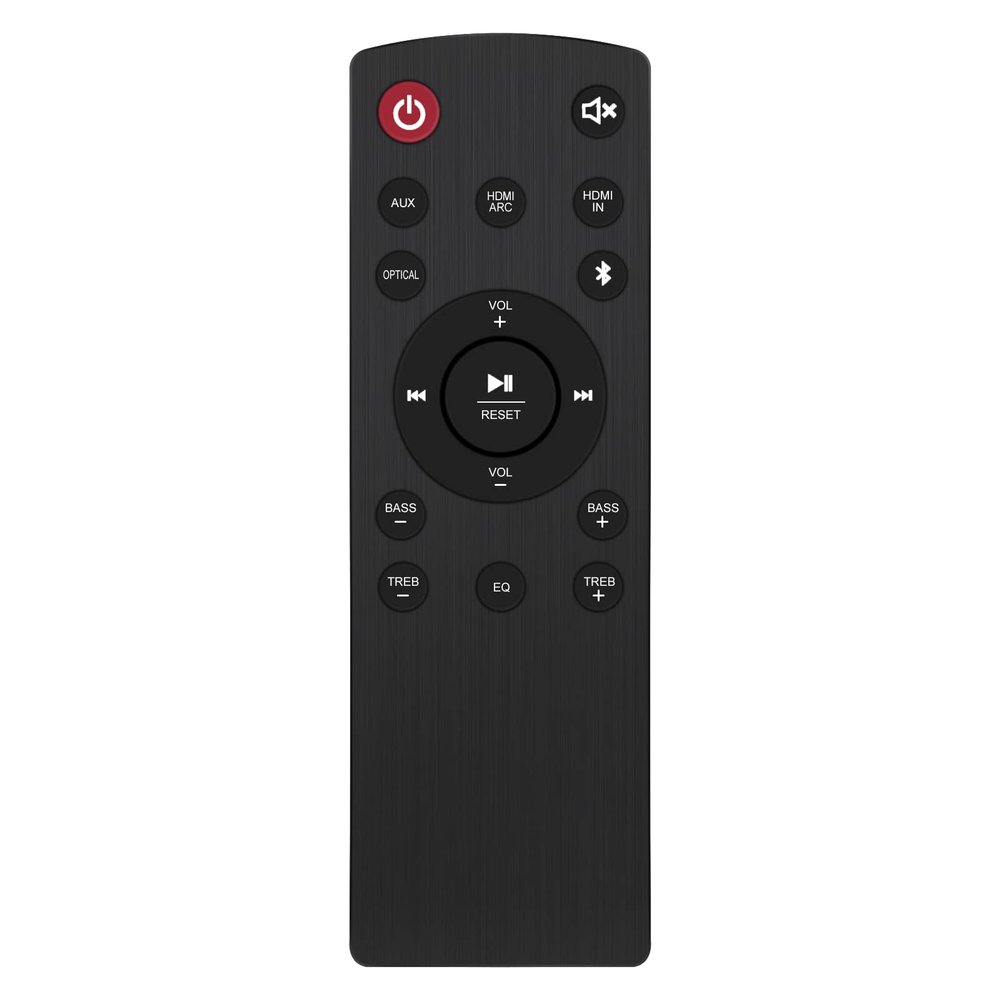 100008866 Replacement Remote Control fit for Onn Soundbar 100015717 100027812