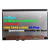 POBRIDA 15.6" LCD Touch Screen Replacement Digitizer Assembly +Bezel for HP Spectre 15-CH 15T-CH000 15-CH008CA 15-CH011DX 4K 3840x2160 40 Pins view 1