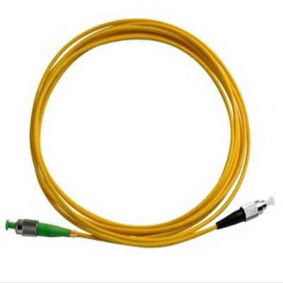1-100m fiber optic patch cord LC-SC-ST-FC UP green SM patch cord simplex square to circular FTTH P fiber optic extension cable(40M,FcA-scA)