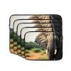 African Elephant Print Laptop Case Stylish Water-Resistant Laptop Sleeve Carry Laptop Bag for Men Women view 2