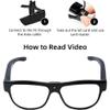 32G Video Camera Glasses: HD 1080P Video Recording Glass for Outdoor and Indoor, Smart Eyeglasses for Cycling, Hiking, Climbing and Traveling view 4