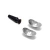 Medfort-Instruments Corneal Eye Shield Protector, Stainless Steel with Suction Pump, 29mm X 21mm (Large), Set of 3 view 3