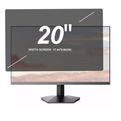 TYLGDSGS Desktop Privacy Screen Filter for 20 Inch, Anti Glare Film Protector Film for Data Confidentiality Suit for Desktop Computer Screen Anti Fingerprint. Size is(443 * 250 mm. 17.44 * 9.84 inch)