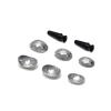 Medfort-Instruments Corneal Eye Shield Protector Set, Stainless Steel with Suction Pump, 26mm X 17mm (Small), 29mm X 21mm (Large), 32mm X 21mm (X-Large), Set of 9 Pcs view 4