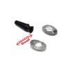 Corneal Eye Shield Protector, Stainless Steel with Suction Pump, 26mm X 17mm (Small), Set of 3 Pcs view 2