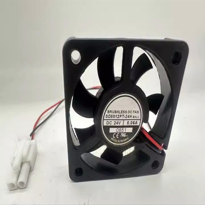 CAXFRTE for SD5012PT-24H Inverter Cooling Fan 24V 0.06A, black