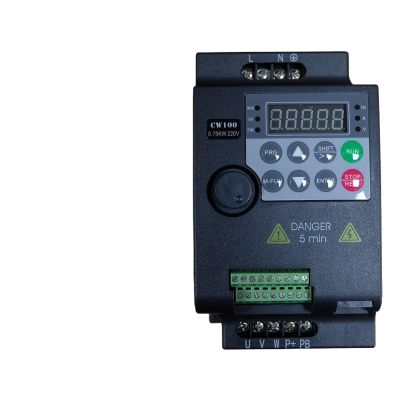 220V 0.75KW/1.5KW/2.2KW 1HP/2HP/3HP Economical Mini VFD Variable Frequency Drive Converter for Motor Speed Control Inverter(0.75KW)