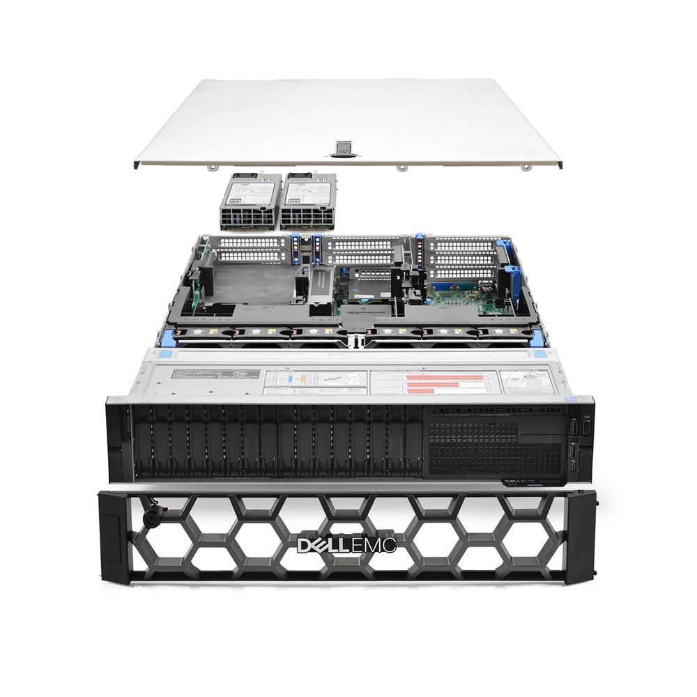 Dell PowerEdge R740 Server 2X Bronze 3104 1.70Ghz 12-Core 64GB RAM 16x Caddies (Renewed)
