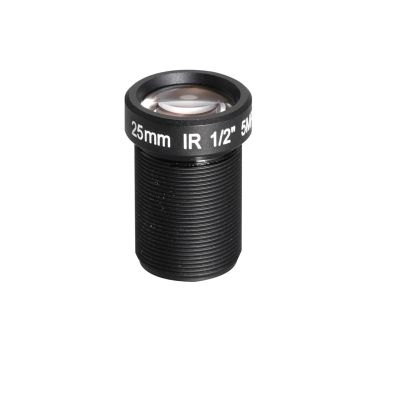 Action Camera Lens 5 Mega Pixel 25mm with IR Filter M12 1/2" for Sport Cameras