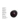 Pinhole Camera Lens 3.7mm M8 X P0.5 Mount 1080P 2 Megapixel 1/3" F2.2 with 650nm IR Filter for Mini CCTV Cameras view 4