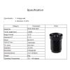 Distortion CCTV Lens M12 Mount 5MP 3.6mm with 650nm IR Filter 1/2.5" F3.0 for Surveillance Cameras view 4