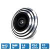 5 Mega Pixel 1.8mm F2.0 1/3" Fish Eye Lens for CCTV Camera view 2