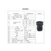 M12 Lens HD 3MP 4MM Aperture F2.3 Format 1/2.7" with 650nm IR Filter Holder for Surveillance Camera(4MM650nm) view 4