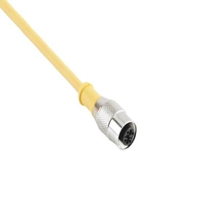 RADWELL Verified Substitute MCMS14115-SUB Substitute for Hubbell MCMS14115, Cord Set, M12, 4-PIN, Female Straight, PVC, 15
