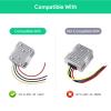 LUCKDANO Dishy V2 RJ45 Adapter Ethernet Cable with POE Injector Converter Kit T568B Pin 10/100/1000Mbps, 1 Adapter 1 Ethernet Cable view 2