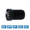 4K Lens 10MP 4.35mm Lens M12 1/2.3" IR Filter for Imaging view 2