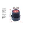 No Distortion Lens 6mm 5MP M12 Mount 1/2.5" Inch F2.4 with 650nm IR Filter Lenses for Face Recognition Cameras view 4