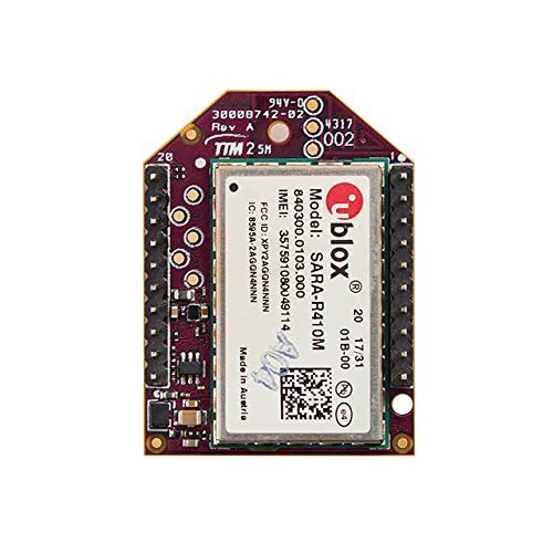 Generic Digi 4G LTE CAT-M1 XB3-C-A2-UT-001 Cellular Module, Red/Gold