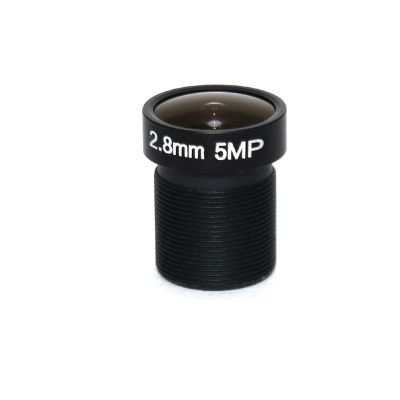 5.0Megapixel CCTV Camera Lens 2.8mm M12 Mount Fixed Iris F2.0 1/2.5" for HD IP Cameras