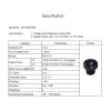 Waterproof Lens IP68 M8 Mount 5MP 1.5mm Fisheye 200 Degree F2.0 1/3" 650nm IR Filter for Fishing Camera Car Cameras view 4
