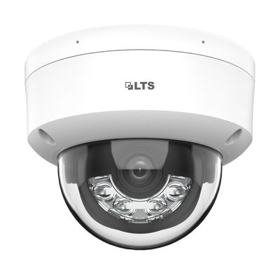LTS CMIP7C42WI-28MDA IP 4MP 2.8mm Dual Illumination 24/7 Color WDR Mic Dome Camera LTCMIP7C42WI-28MDA
