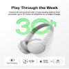 Belkin SoundForm Mini Kids Wireless Headphones w/Built-in Microphone, 30H of Playback Time, Fun Stickers, & Case - Over-Ear Headsets for Online Learning, School, iPhone, iPad, Galaxy, & More - White view 3