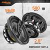 PRV AUDIO Carbon Fiber 6.5" Midrange Speaker 500 Watts 4 Ohm Neodymium 6MR500CF-NDY-4 Water Resistant Pro Audio Loudspeaker for Boat UTV 4-Wheeler Motorcycle (2 Speakers) view 2