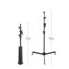 LHXEQJAM 380cm/12ft Multi-Purpose Light Stand Boom Bracket M-4 Dual Purpose with Extension Pole Tube Sandbag Support System view 2