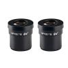LIUZHENZHEN One Pair 2 pcs 10X 20X WF10X/23 WF10X/20 WF20X/10 WF30X/9 Wide Field Eyepiece Lens for Stereo Trinocular Biological Microscope(WF15X-15) view 1