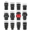 LIUZHENZHEN One Pair 2 pcs 10X 20X WF10X/23 WF10X/20 WF20X/10 WF30X/9 Wide Field Eyepiece Lens for Stereo Trinocular Biological Microscope(WF15X-15) view 2