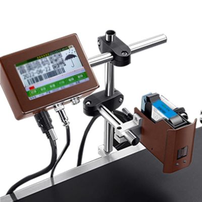 iumLeap Automatic Coding Machine,Industrial Inkjet Printer,Online Coding Machine,Date Coding Machine,for Text/Barcode/Batch Number/Label/Image/Date Printer with Touch Screen(One Color 12.7mm)