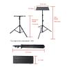 LHXEQJAM T160 Projector Tripod Height Adjustable Stand DVD Player Floor Stand view 2