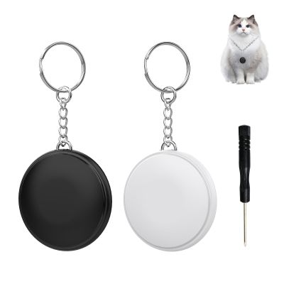 Bluetooth Tracker Only Compatible with Apple iOS MFi Certified Key Tracker for Car Keys,Wallet,Device Key Finder Locator with Sound GPS Tracker for Cats,2-Pack