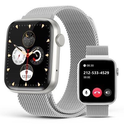EarlySincere Smart Watch for Women with Bluetooth Call Answer/Dial,1.9'' HD Full Touch Screen Fitness Tracker, Smartwatch with Heart Rate Blood Pressure Blood Oxygen Sleep Monitor for Android iOS