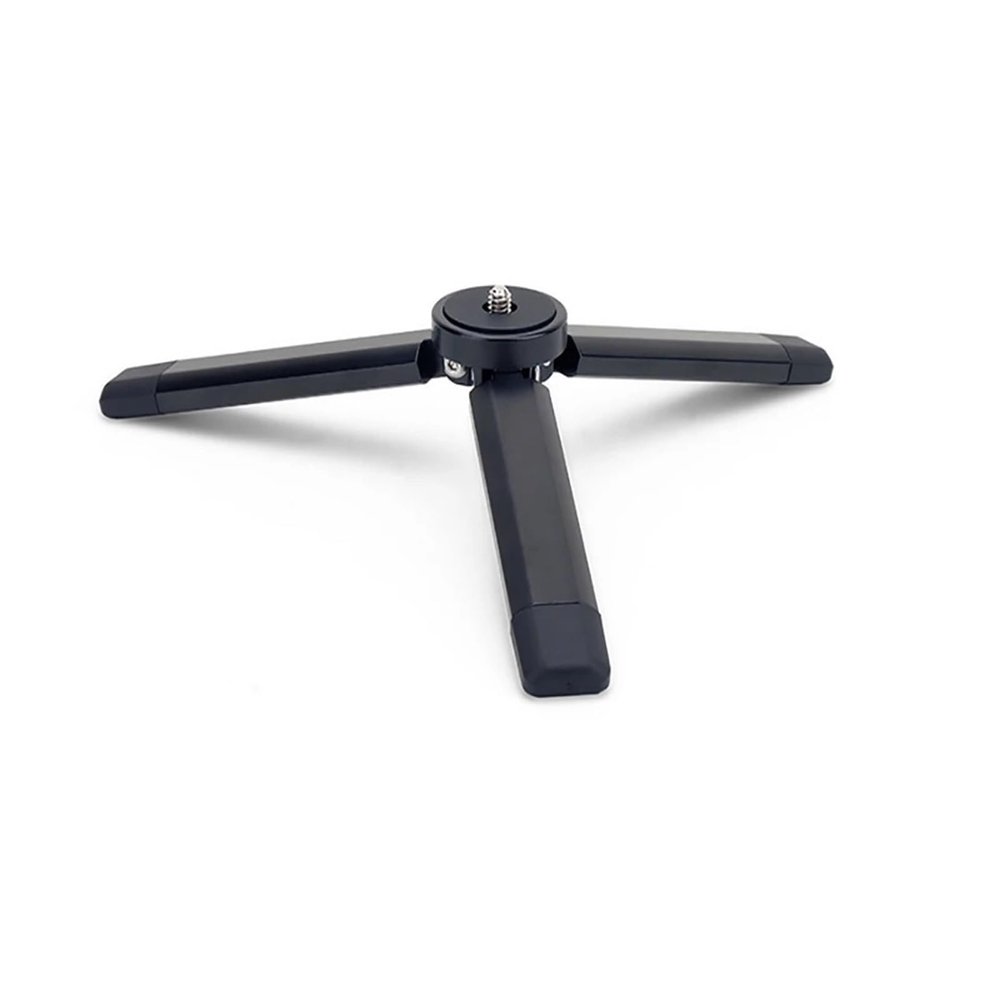 LKBEJMYY Aluminum Alloy Mini Tripod 1/4 Screw Mount Projector Stable Desktop Portable