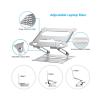Laptop Computer Stand Rriser Aluminium Foldable Compatible with 10 to 15.6 Inches (Color:1) (2) (2) view 3