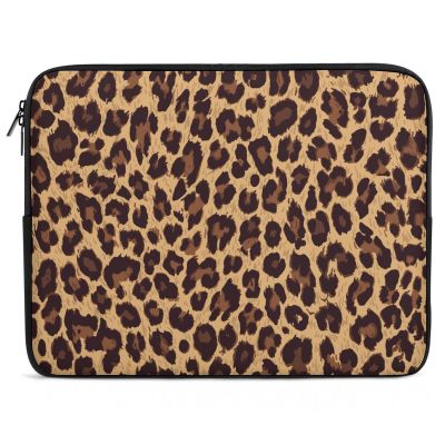 15 Inch Laptop Sleeves Cool Cheetah Leopard Print, Resistant Neoprene Notebook Computer Case, Briefcase Carrying Cover, Slim Travel Laptop Protective Case
