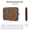 15 Inch Laptop Sleeves Cool Cheetah Leopard Print, Resistant Neoprene Notebook Computer Case, Briefcase Carrying Cover, Slim Travel Laptop Protective Case view 2