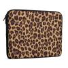 15 Inch Laptop Sleeves Cool Cheetah Leopard Print, Resistant Neoprene Notebook Computer Case, Briefcase Carrying Cover, Slim Travel Laptop Protective Case view 3