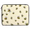 10 Inch Laptop Sleeves Cute Bee Pattern, Travel Carrying Laptop Case, Durable Tablet Briefcase Carrying Bag, Resistant Neoprene Laptop Case Sleeve view 1