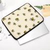 10 Inch Laptop Sleeves Cute Bee Pattern, Travel Carrying Laptop Case, Durable Tablet Briefcase Carrying Bag, Resistant Neoprene Laptop Case Sleeve view 4