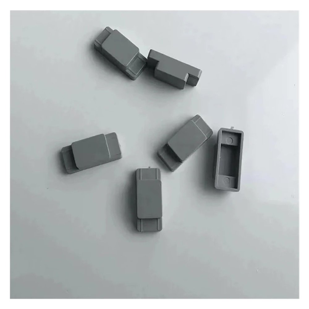 LSSSWM 100pcs Dust Plug for Optical Fiber LGX Splitter Box Plug Splitter Box Snap