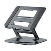 Laptop Stand 360 Rotatable Notebook Holder Liftable Desk Riser Stand Aluminum Alloy Stand Compatible(D) (D As Show) view 1