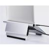 Portable Laptop Docking Station Computer Stand Aluminum Desktop Foldable Lift Cooling Bracket (Gray As Show) view 2