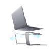 Laptop Holder Stand Adjustable Aluminum Computer Tablet Riser Cooling Bracket(Color:1) (1) (2) view 3
