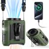 COMLIFE 10000mAh Portable Waist Clip Fan & Portable Neck Fan, Battery Powered Personal Wearable Fan for Indoor Outdoor Camping Fishing Jobsite Travel view 2