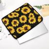 12 Inch Laptop Sleeves Yellow Sunflowers, Resistant Neoprene Notebook Computer Case, Slim Protective Notebook Computer Sleeve for Women Men view 4